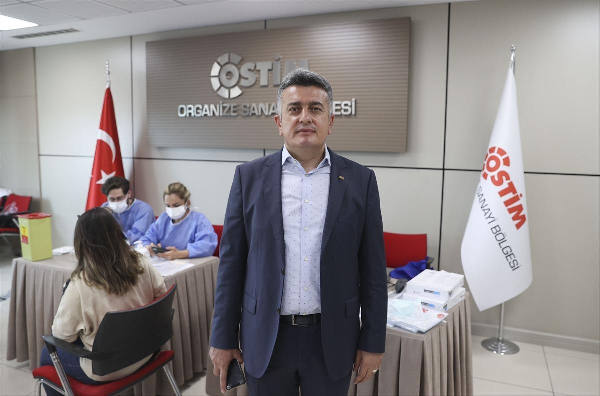 Organize sanayi b&ouml;lgelerinde "mobil aşı" uygulamasına yoğun ilgi