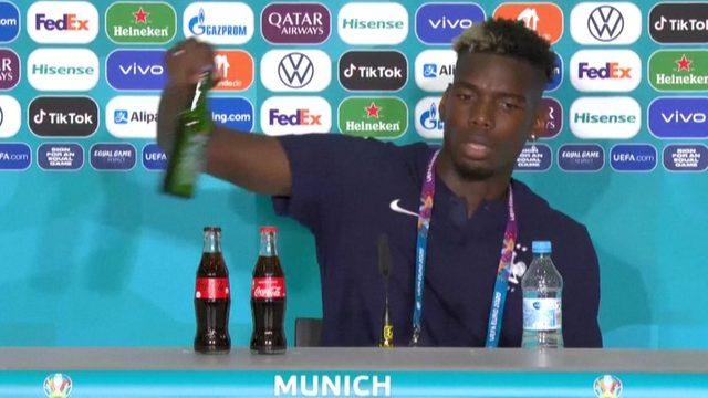Ronaldo Coca-Cola şişelerini masadan aldı, şirketin hisseleri d&uuml;şt&uuml; 1