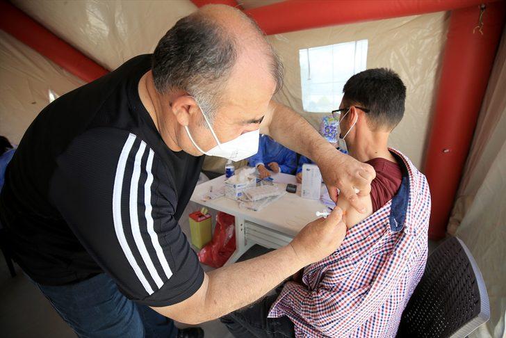 Trakya'da OSB çalışanları aşılama faaliyetlerine yoğun ilgi gösteriyor G1