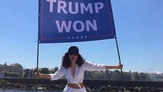 Tarihi zirvede şok! Bin Ladin'in yeğeninden, Cenevre'de protesto gösterisi