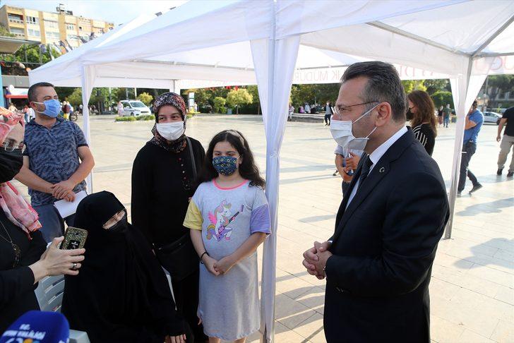 Aydın'da mobil aşı tırıyla randevusuz aşı uygulamasına yoğun ilgi G3