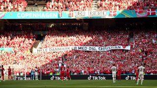 EURO 2020'de tarihi anlar! Danimarka-Belçika maçında herkes Eriksen'i alkışladı
