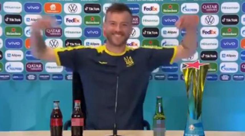 Yarmolenko Ronaldo'yu tiye aldı