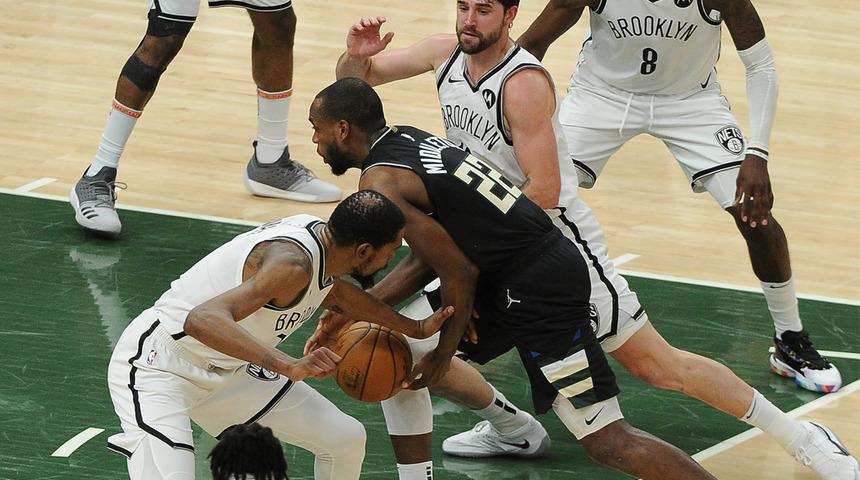 NBA'de Bucks, Nets'e karşı seriyi son maça taşıdı
