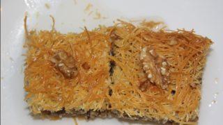 Erzincan’ın yöresel tatlılarından kesme kadayıf tescillendi! Sevilen lezzete coğrafi işaret tescil belgesi geldi