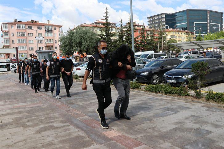 Niğde merkezli 9 ildeki organize suç örgütüne yönelik operasyonda 6 zanlı daha adliyede G1