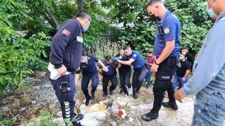 Tartıştığı eşini öldürdü, çalılıklar arasında saklanırken yakalandı