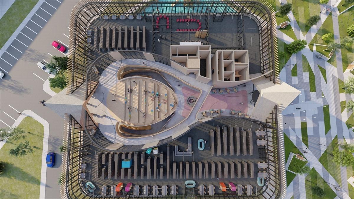 Kayseri'deki Recep Tayyip Erdoğan Millet Bah&ccedil;esi'ne 5 bin 500 metrekarelik k&uuml;t&uuml;phane yapılacak