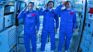 Çin Devlet Başkanı Şi Cinping'den 3 astronota tebrik