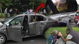 Ahmet Davutoğlu'nun konvoyunda kaza! Genel Başkan Yardımcısı ve bir çocuk yaralandı