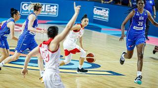 A Milli Kadın Basketbol Takımı, Bosna Hersek'e yenildi