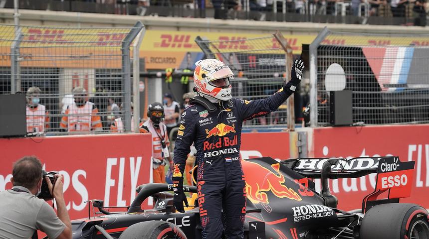 Fransa'da pole pozisyonu Verstappen'in
