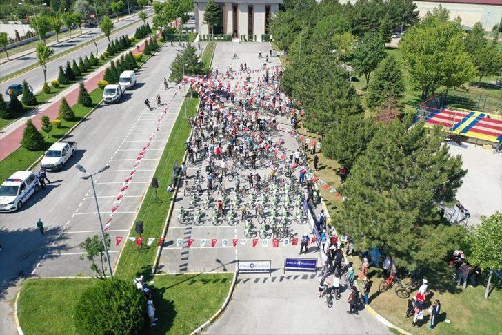 Çorum'da binlerce kişi sağlıklı yaşam için pedal çevirdi G1