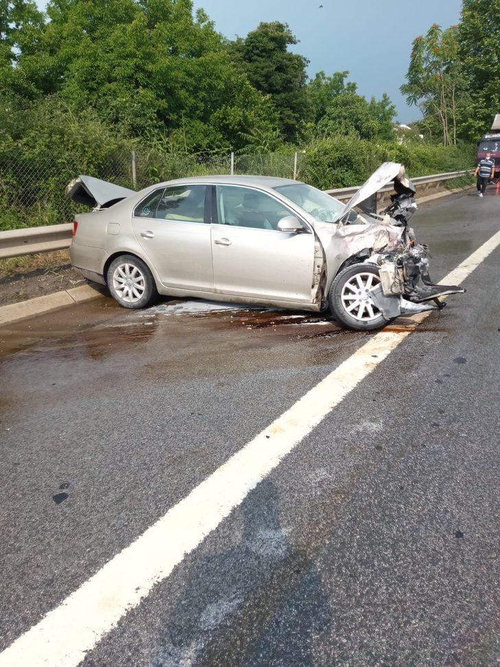 Anadolu Otoyolu'nda art arda kazalar! G3