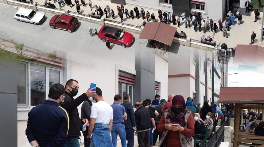 Vatandaşlardan yoğun ilgi! Kuyruğun sonu görünmedi