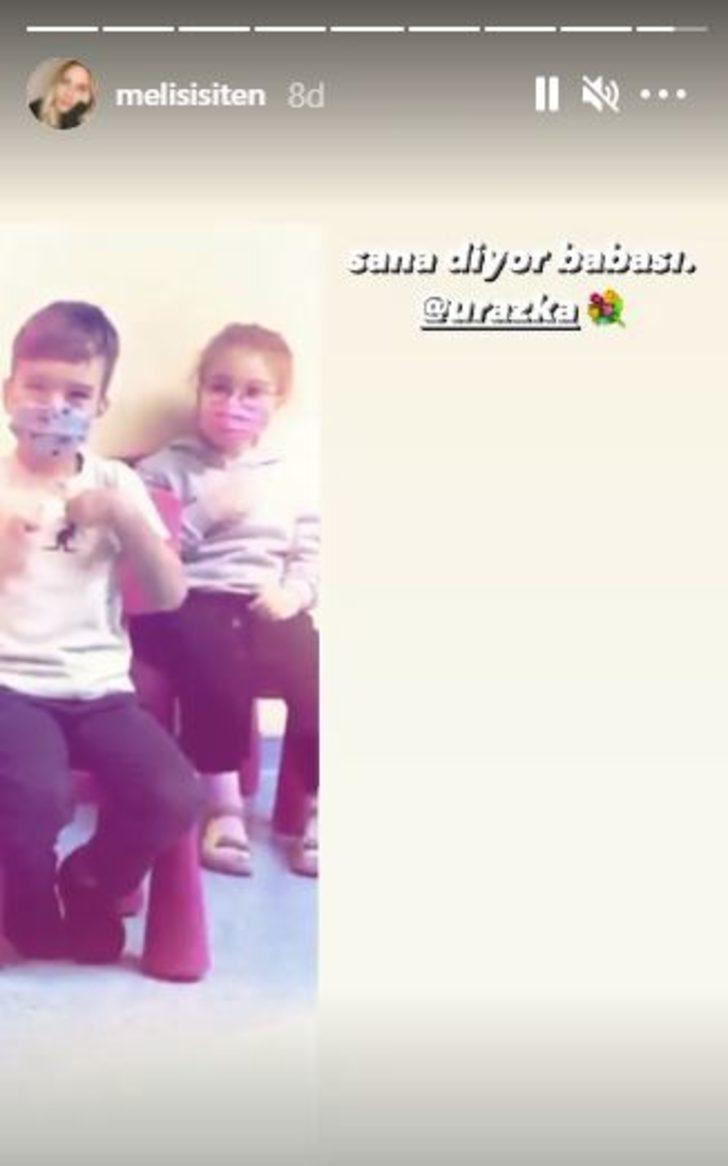Melis İşiten'den eski eşi Uraz Kaygılaroğlu'na babalar günü jesti! G4