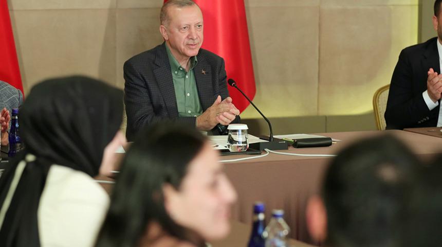Cumhurbaşkanı Erdoğan: Aşılamada hedef 18 yaşına kadar inmek