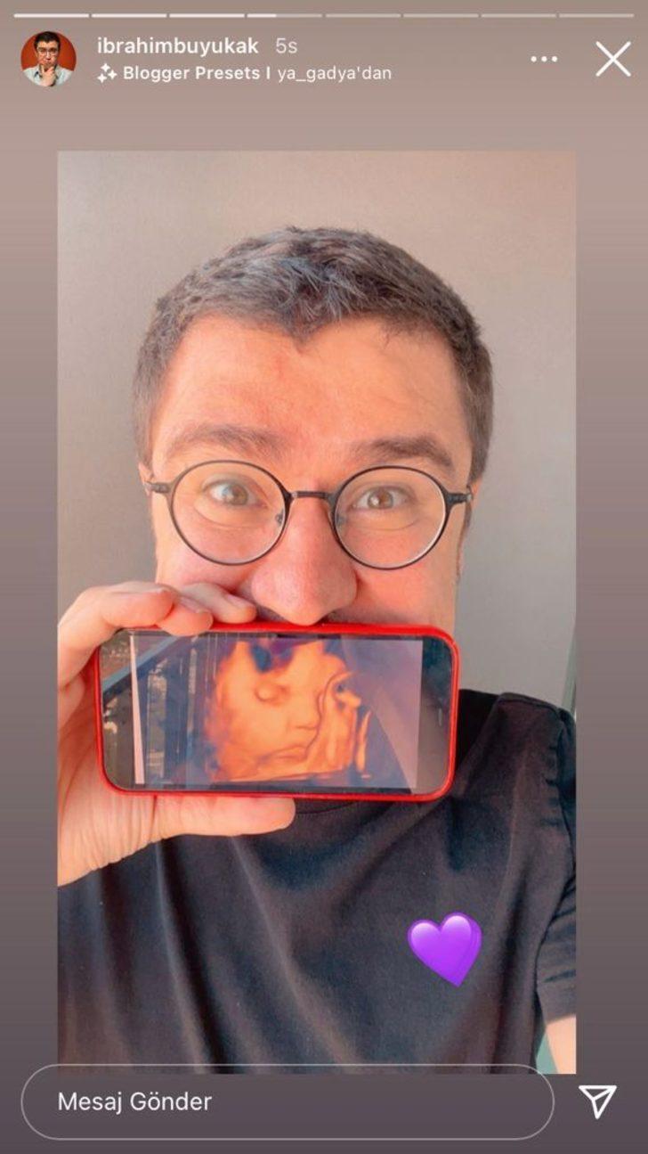 İbrahim Büyükak'tan tebessüm ettiren paylaşım: 'Bugün benimde ilk babalar günüm' G5