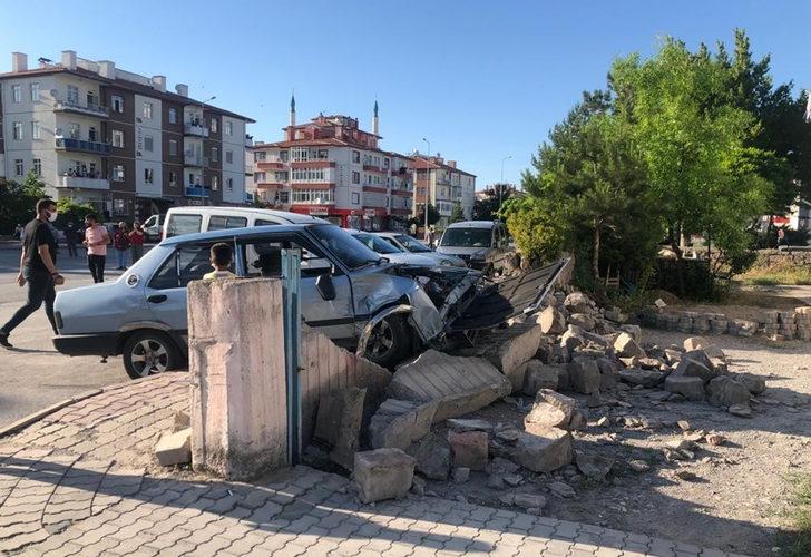 Kayseri'de feci kaza! 8 yaşındaki çocuk duvarın altında kaldı