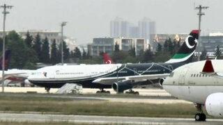 Eski Libya lideri Muammer Kaddafi'nin uçağı İstanbul'dan ayrıldı