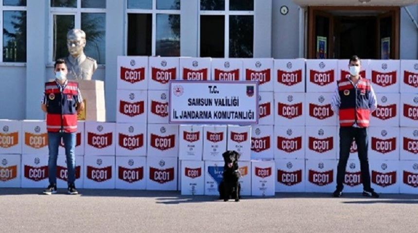 Samsun&rsquo;da ka&ccedil;ak makaron operasyonu: 33 g&ouml;zaltı