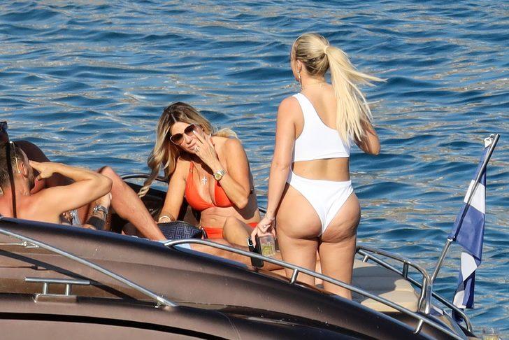 Ünlü futbolcu Riyad Mahrez tekne partisinde! Soluğu Ege sularında aldı G5