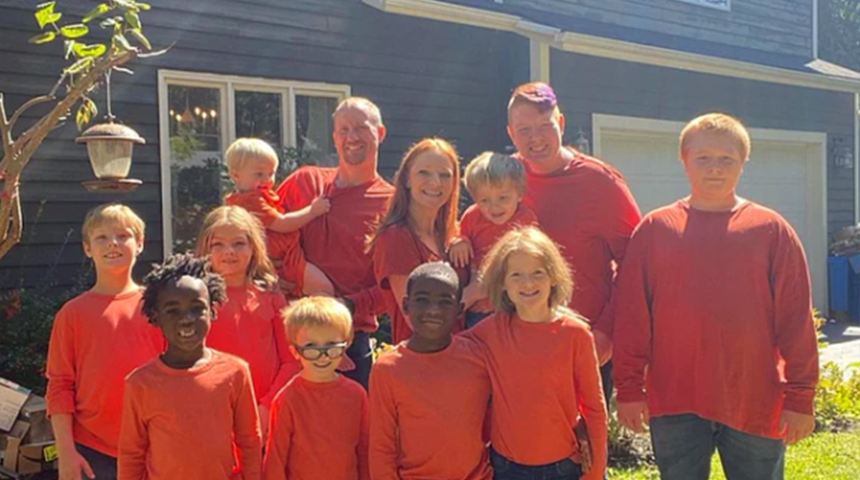 10 çocuğu olan Alicia ve Josh Dougherty çifti sosyal medyada gündem oldu