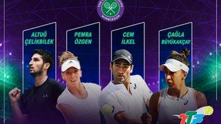 Wimbledon elemelerinde 4 Türk