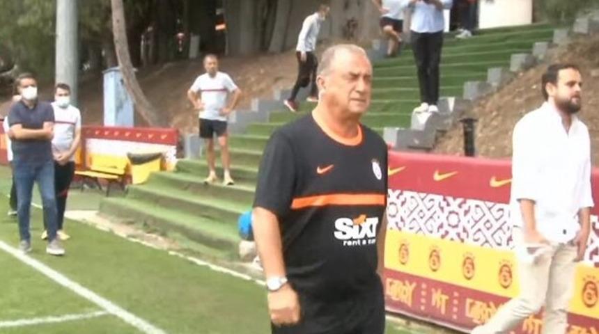 Galatasaray Teknik Direktörü Fatih Terim ilk idmanına çıktı! Alkışlarla karşılandı