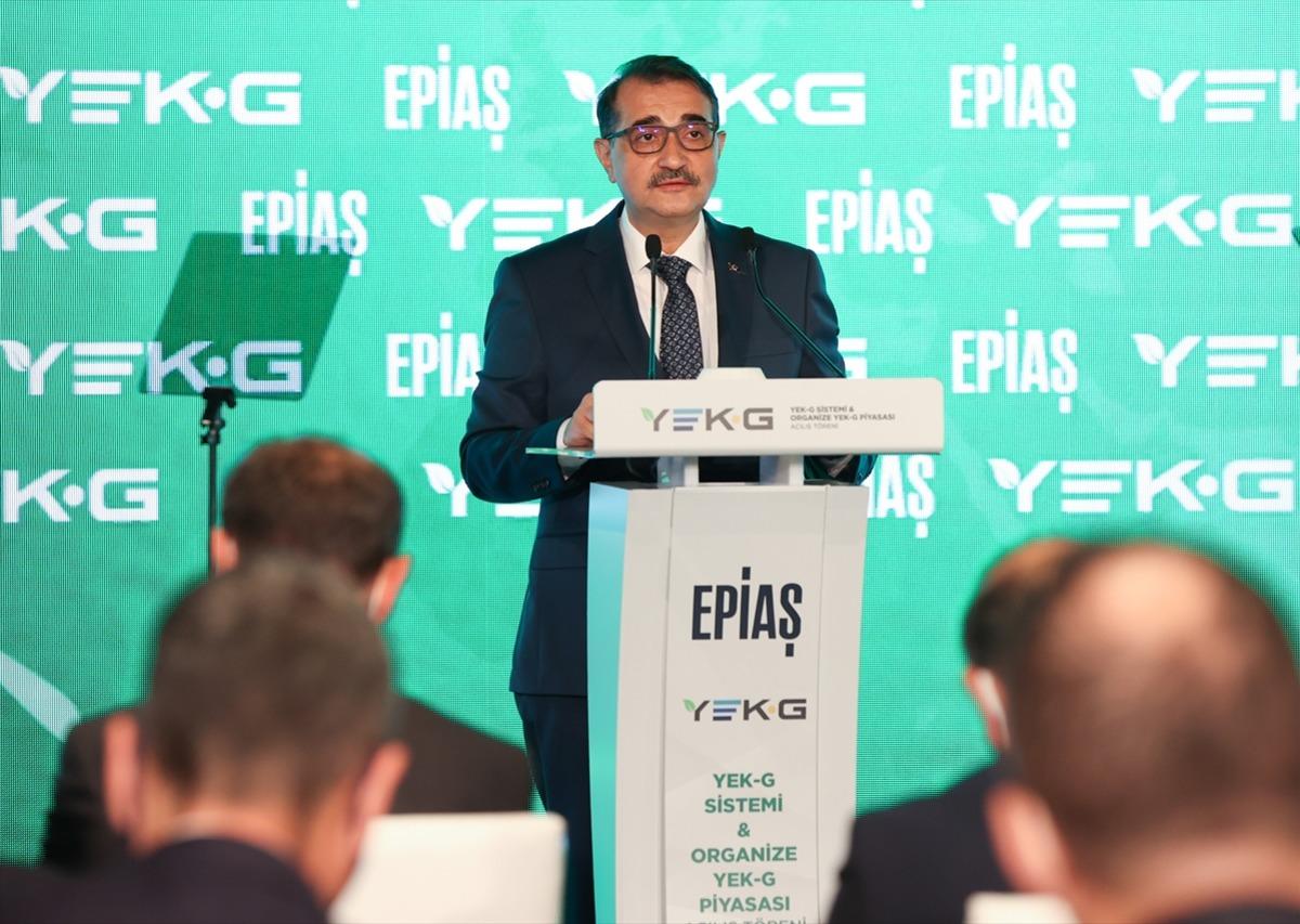 YEK-G Sistemi ve Organize YEK-G Piyasası A&ccedil;ılış T&ouml;reni