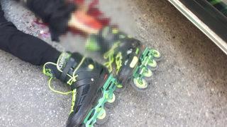 Patenle kayarken otobüsün altında kalan Yunus Emre ağır yaralandı