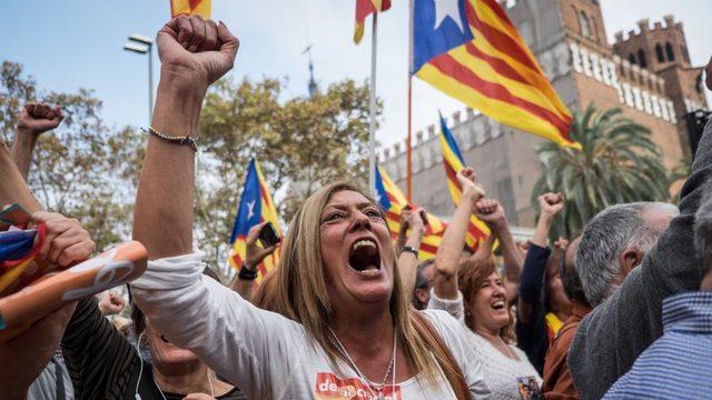 Katalan eylemciler