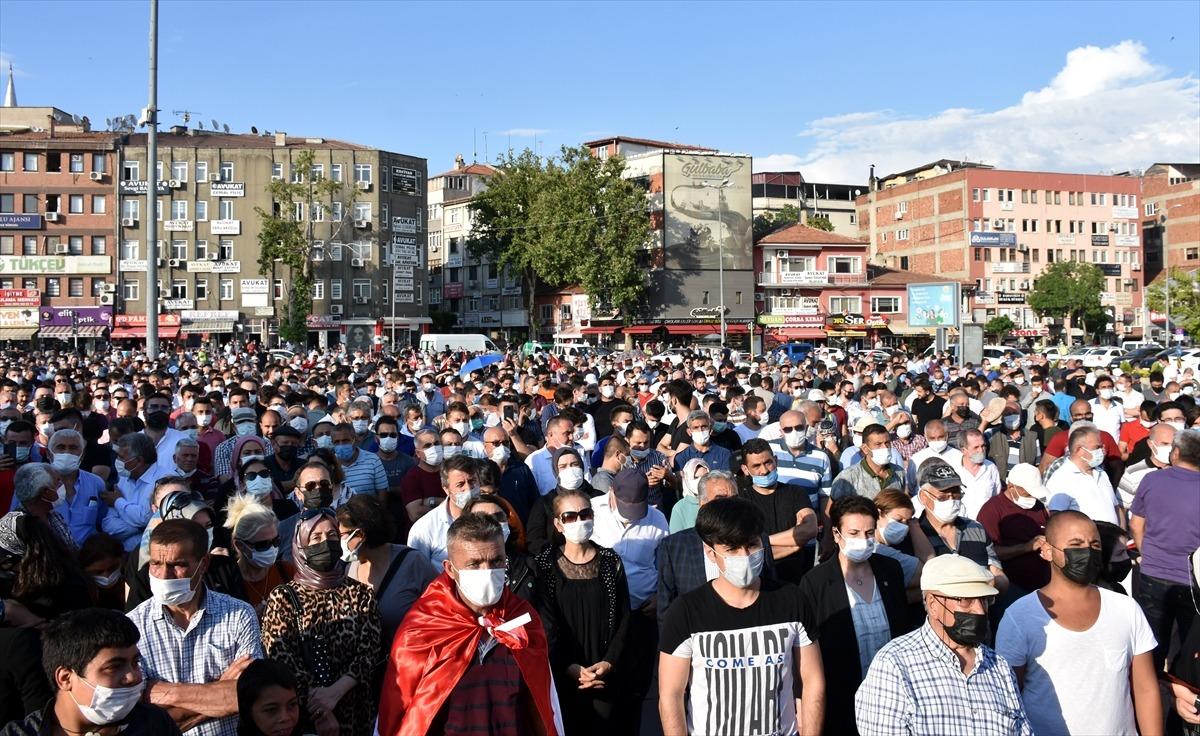 Kırıkkale'de "Geleceğine Sahip &Ccedil;ık, MKEK'e Sahip &Ccedil;ık" mitingi