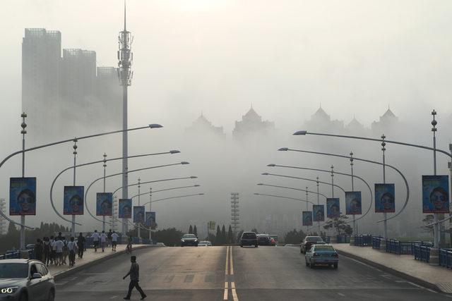 Dalian'da hava kirliliği