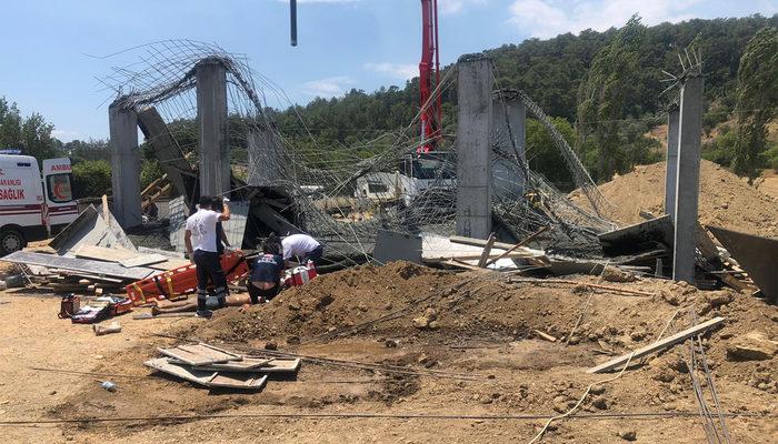 Muğla'da inşaatta göçük: 1 ölü, 3 yaralı