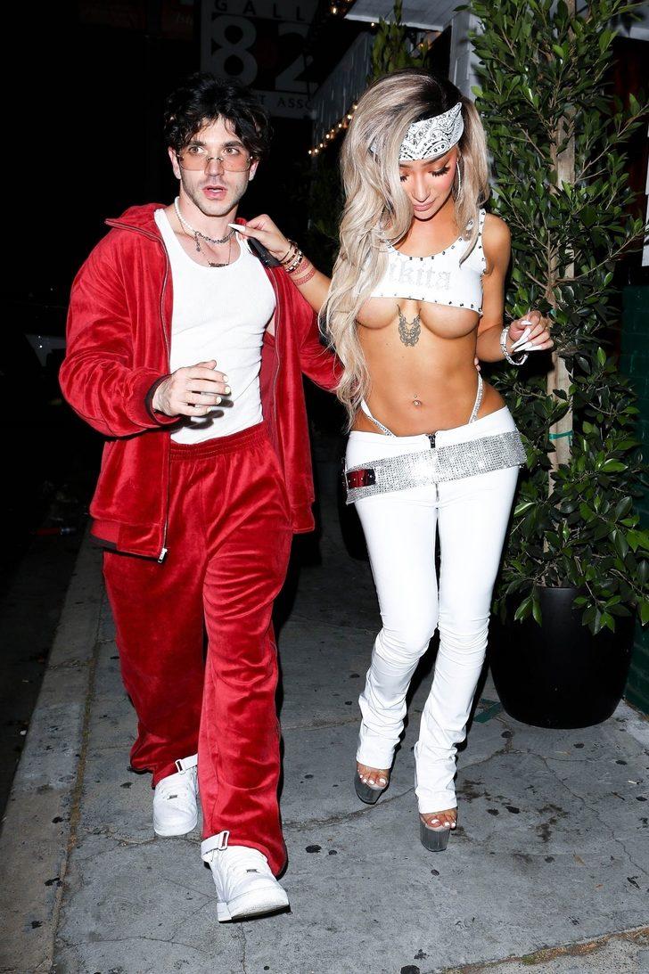 Nikita Dragun kıyafetiyle şaşkına çevirdi! Düştü düşecek..  G5