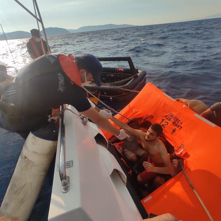 Ege Denizi'nde Türk kara sularına itilen 100 sığınmacı kurtarıldı G2