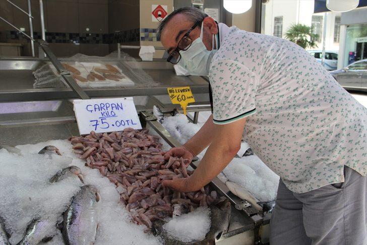Dışı zehirli içi lezzetli iskorpit balığı Sinop'ta tezgahları süslüyor G1