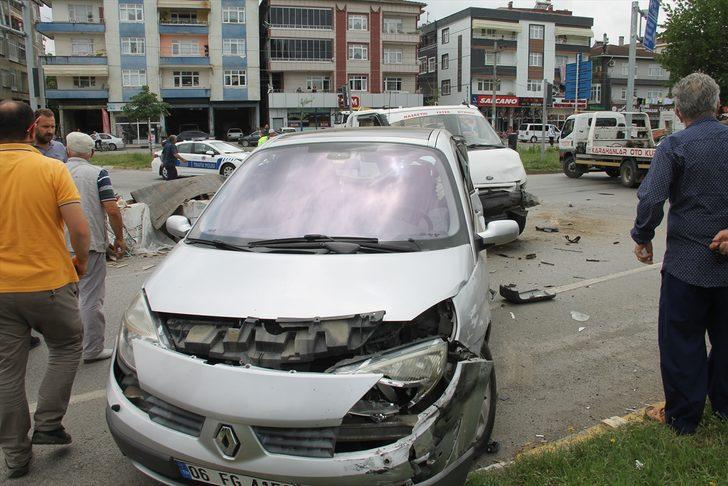 Samsun'da trafik kazası: 2 yaralı G1