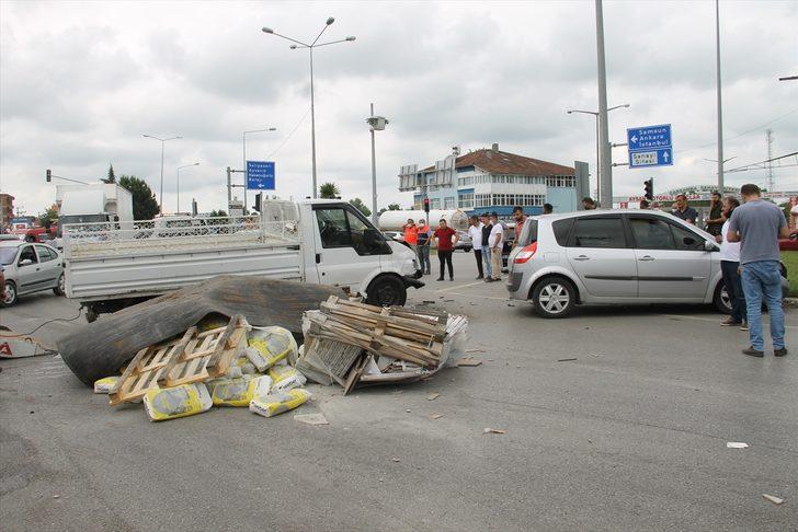 Samsun'da trafik kazası: 2 yaralı G2
