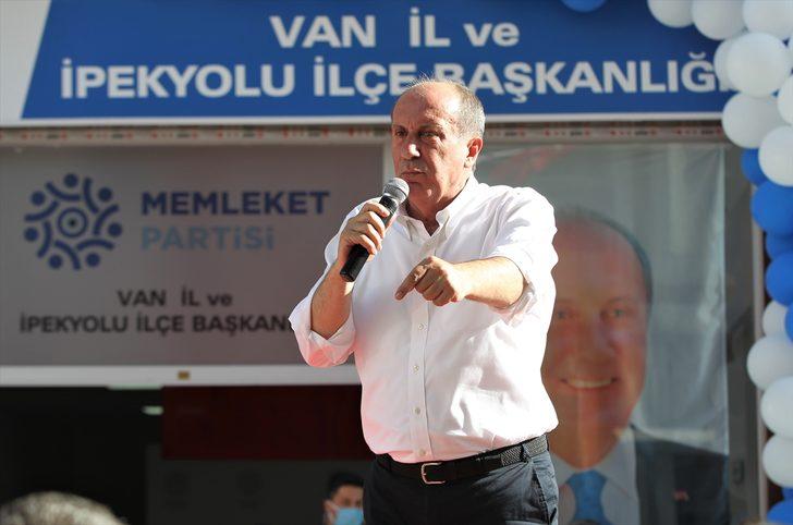 Memleket Partisi Genel Başkanı Muharrem İnce, partisinin Van İl ve Tuşba İlçe başkanlıklarını açtı G3
