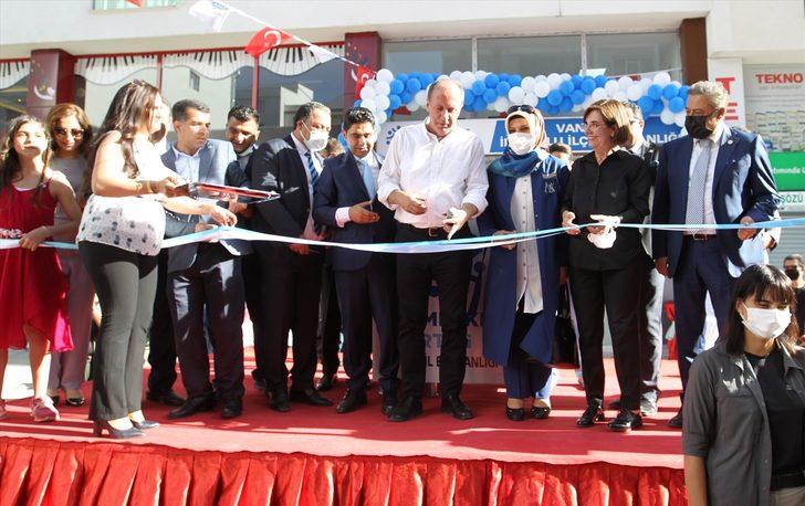 Memleket Partisi Genel Başkanı Muharrem İnce, partisinin Van İl ve Tuşba İlçe başkanlıklarını açtı G4