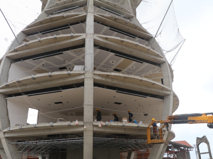 Rize'de çay bardağı inşaatı devam ediyor! Guinness Rekorlar Kitabı’na girecek G2