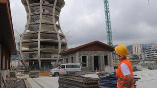 Rize'de çay bardağı inşaatı devam ediyor! Guinness Rekorlar Kitabı’na girecek