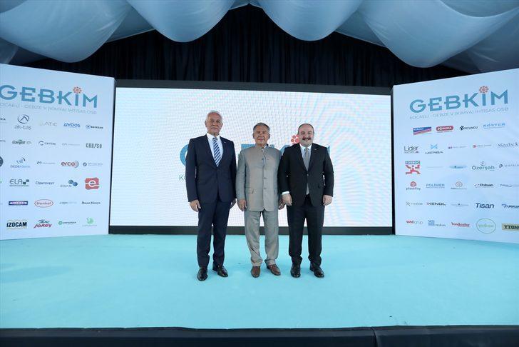 Bakan Varank, Tataristan Cumhurbaşkanı Minnihanov ile GEBKİM Kimya İhtisas OSB'yi ziyaret etti G4