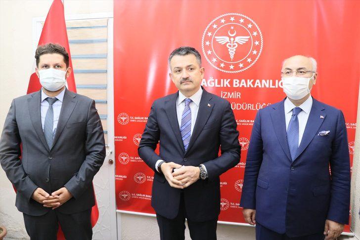 Tarım ve Orman Bakanı Pakdemirli, İzmir İl Sağlık Müdürlüğünü ziyaret etti G1
