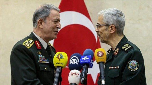 İran'dan Türkiye'ye ayetli mesaj! Akar'ın önündeki ekrana dikkat