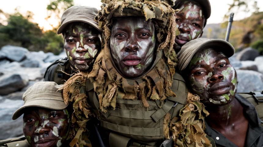 Tamamı kadınlardan oluşuyor! Dünyanın en ilginç savaş ekibi: Akashinga