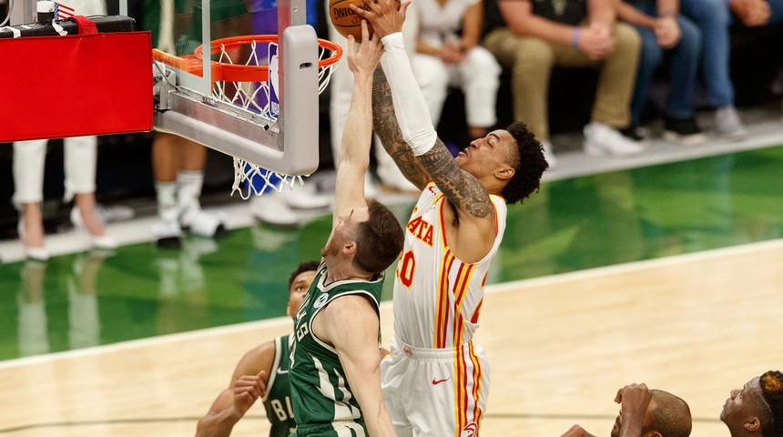 İlk maçın kazananı Atlanta Hawks 