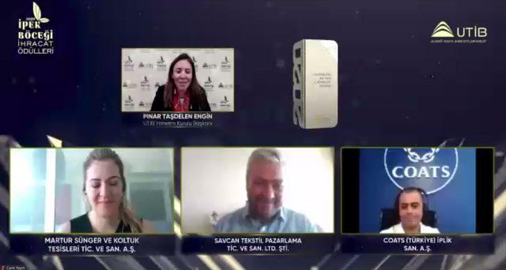 Uludağ Tekstil İhracatçıları Birliğinin "2020 İpek Böceği İhracat Ödülleri"ni kazanan firmalar belli oldu G1